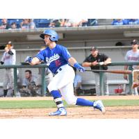 Rylan Bannon with the Rancho Cucamonga Quakes