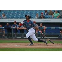 Victor Robles of the Syracuse Chiefs had two hits Tuesday night