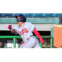 Cristian Pache of the Mississippi Braves