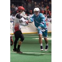 Luke Laszkiewicz of the Rochester Knighthawks