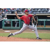 RHP Jordan Romano of the New Hampshire Fisher Cats