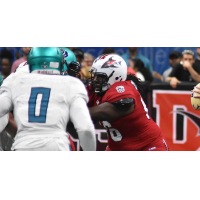 Jacksonville Sharks lineman Derrick Zeigler