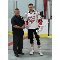 Mark Vradenburg of the Capital Region Axemen awarded as scoring champ