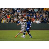 Sacramento Republic FC battles Reno 1868 FC for possession