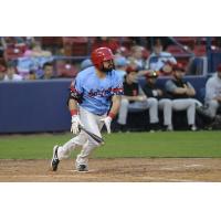 Spokane Indians right fielder Tanner Gardner