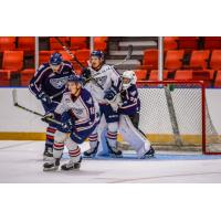 Team White vs. Team Blue in Tri-City Americans annual Blue vs. White Game