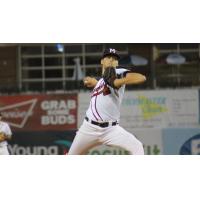 Mississippi Braves pitcher Ian Anderson