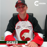 Craig Armstrong signs with the Prince George Cougars