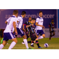 Las Vegas Lights FC forward Raul Mendiola vs. Fresno FC