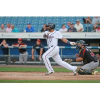 Adrian Sanchez of the Syracuse Chiefs drove in three runs, all coming in the final four innings Monday night