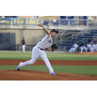 Biloxi Shuckers pitcher Zack Brown