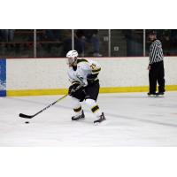 Defenseman Sean Campbell with St. Norbert's College