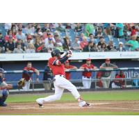 Yadiel Hernandez's first inning home run helped the Syracuse Chiefs beat the Buffalo Bisons