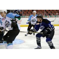 Forward Christian Isackson with the Wichita Thunder