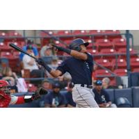 A big swing by the Everett AquaSox