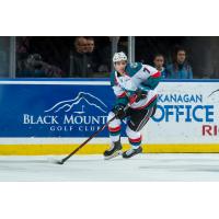 Kelowna Rockets defenceman Libor Zabransky skates in the preseason