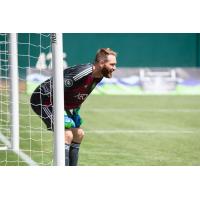 Sounders FC 2 goalkeeper Calle Brown