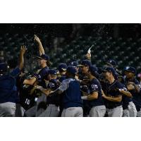 San Antonio Missions celebrate a Texas League Championship Series berth