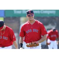 Salem Red Sox third baseman Bobby Dalbec