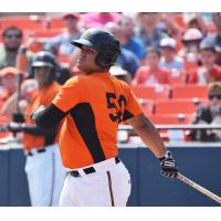 Frederick Keys infielder Wilson Garcia