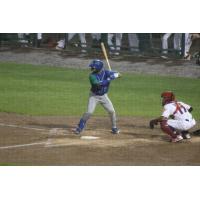 MJ Melendez at bat for the Lexington Legends