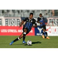 Colorado Springs Switchbacks FC control the ball vs. Rio Grande Valley FC