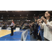 Fans enjoy a Saint John Riptide game