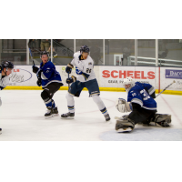 Andre Lee of the Sioux Falls Stampede (26) vs. the Fargo Force