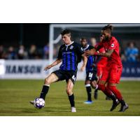 Jordan Burt of Colorado Springs Switchbacks FC vs. Phoenix Rising FC