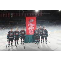 Kelowna Rockets unveil 2018 B.C. Division championship banner