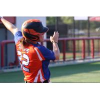 Chicago Bandits catcher Gwen Svekis