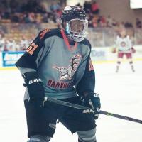 Danville Dashers defenseman Aaron Atwell