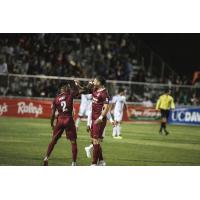 Sacramento Republic FC celebrates a goal vs. Portland Timbers 2