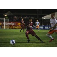 Sacramento Republic FC midfielder Luis Espino vs. the Swope Park Rangers