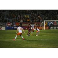 Sacramento Republic FC controls possession vs. the Swope Park Rangers