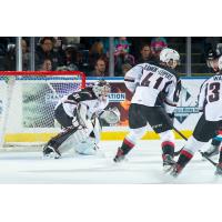 Vancouver Giants goaltender Trent Miner