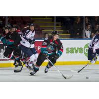 Kelowna Rockets RW Liam Kindree vs. the Tri-City Americans