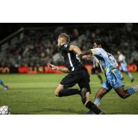 Sacramento Republic FC races after the ball vs. Las Vegas Lights FC