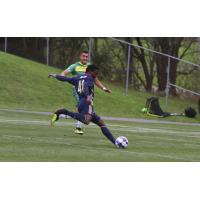 Michee Ngalina of Bethlehem Steel FC vs. the Tampa Bay Rowdies